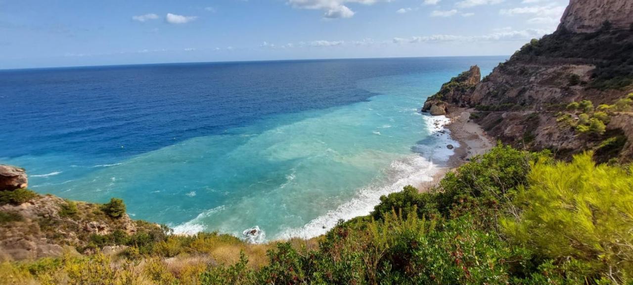 Casita De La Cumbre - Comfortable Holiday Home Near Cala Moraig بينيتاشيل المظهر الخارجي الصورة